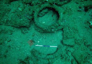 shipwreck at Godawaya Figure 5. Rim of broken jar found on the wreck site