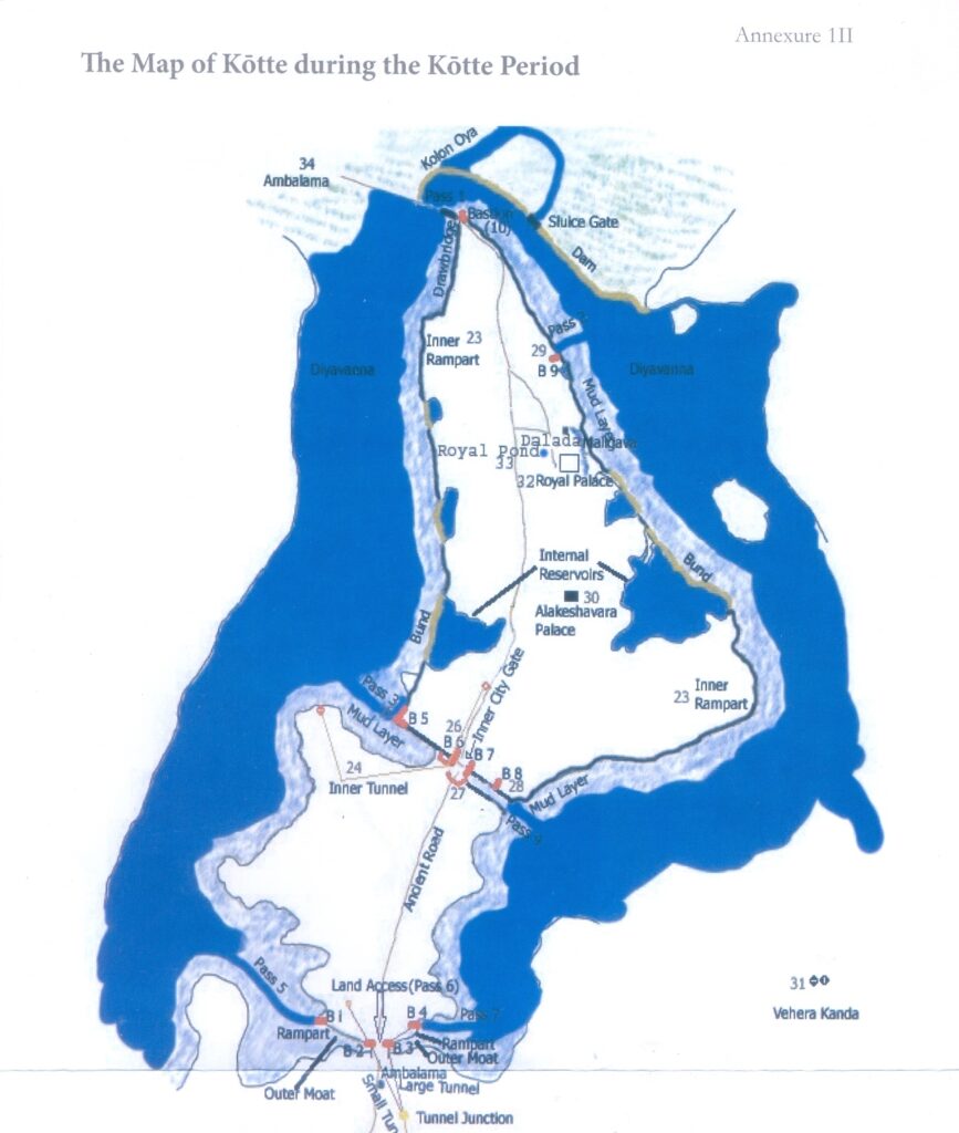 Kingdom of Kotte Map