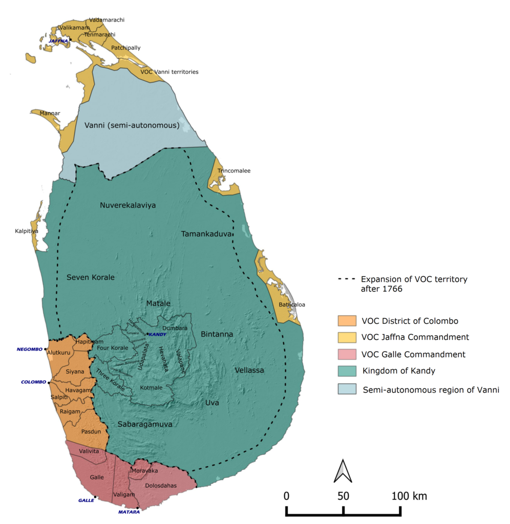 Dutch Fort The political landscape of Sri Lanka in the early 18th century (Mendis, 2020)